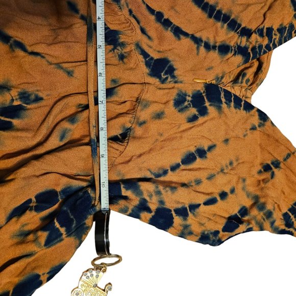 YFB Young Fabulous Broken V-neck Ruched Bodice Maxi Dress - Picture 3 of 6